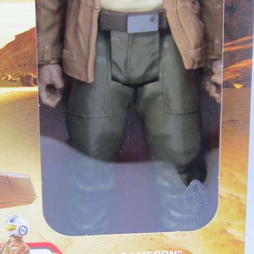 Hasbro Star Wars Speeder bike and Poe Dameron figurine - 12inch - in box