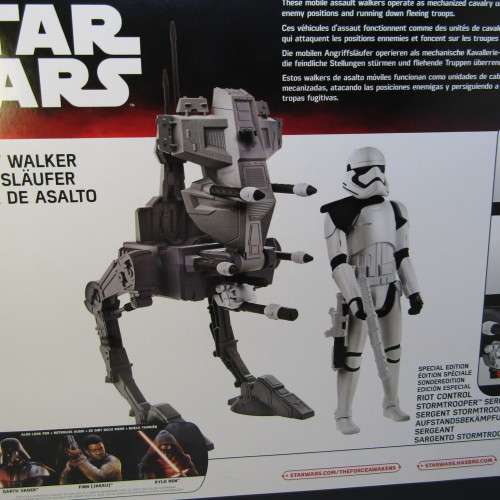 Hasbro Star Wars Assault Walker and Stormtrooper Sergeant  figurine - 12inch - in box