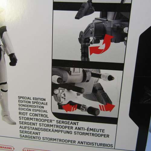 Hasbro Star Wars Assault Walker and Stormtrooper Sergeant  figurine - 12inch - in box