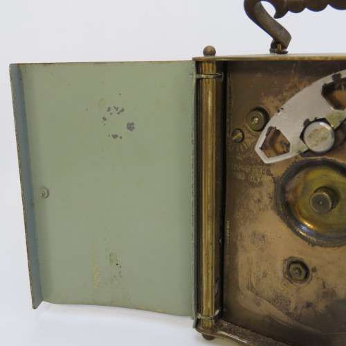 Smiths floating balance carriage clock - Vintage wind up - Working