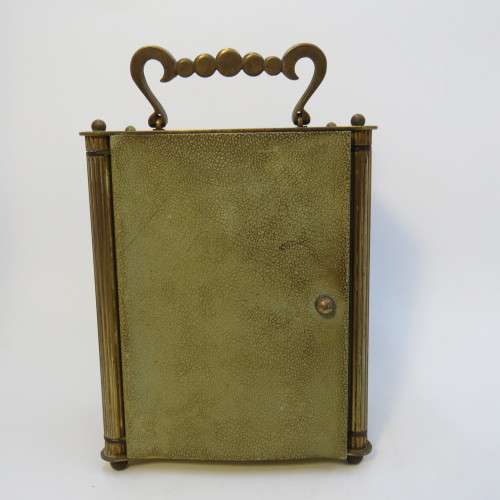 Smiths floating balance carriage clock - Vintage wind up - Working