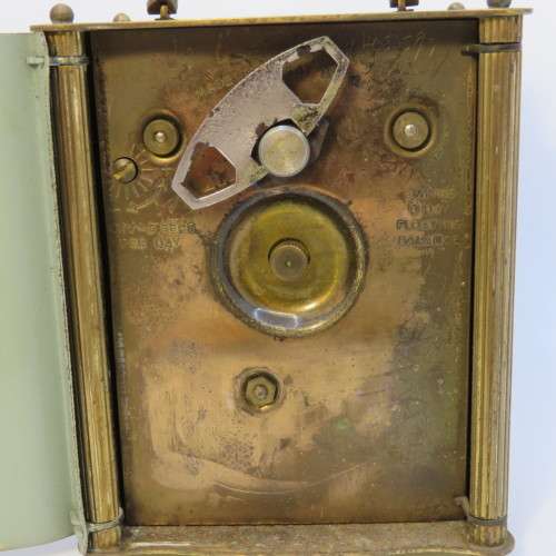 Smiths floating balance carriage clock - Vintage wind up - Working