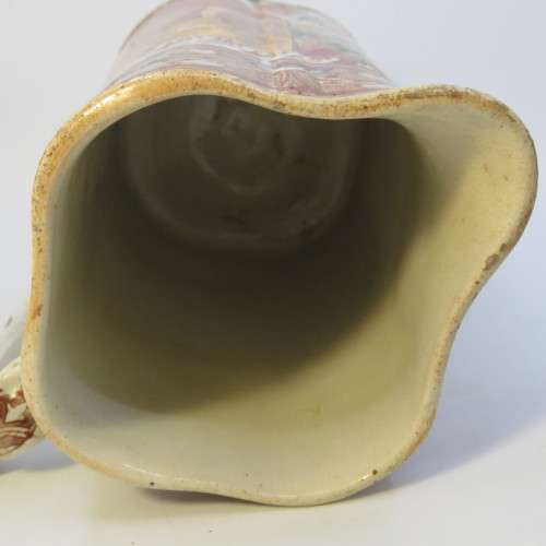 Antique transferware water mug - Very early example