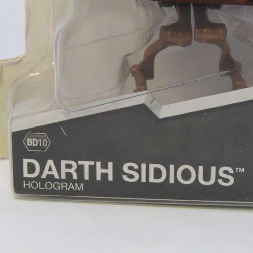 Star Wars Legacy Collection Darth Sidious hologram figurine