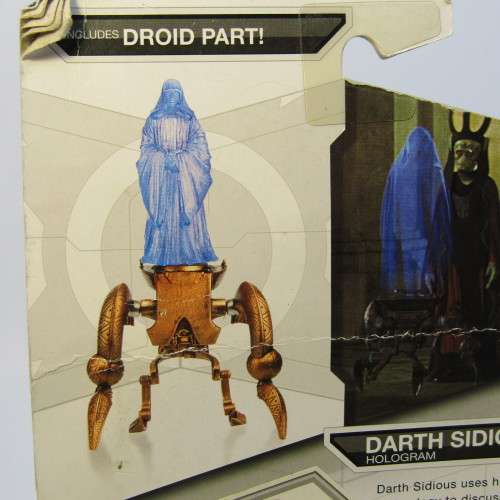 Star Wars Legacy Collection Darth Sidious hologram figurine
