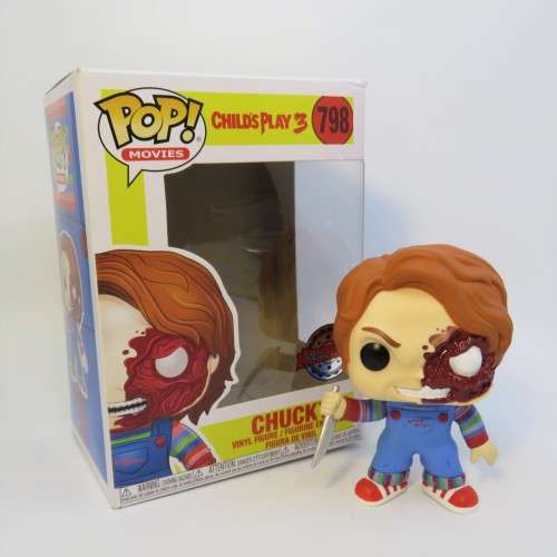 Funko Pop Movies Child`s Play 3 #798 Chucky vinyl figure in box