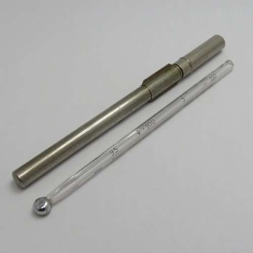 Vintage Diska Bulb Thermometer in casing