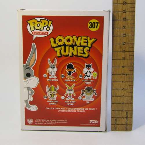 Funko POP Animation Looney Tunes #307 Bugs Bunny vinyl figurine in box