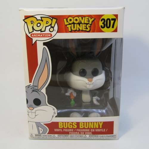 Funko POP Animation Looney Tunes #307 Bugs Bunny vinyl figurine in box