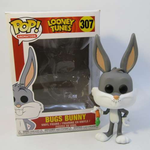 Funko POP Animation Looney Tunes #307 Bugs Bunny vinyl figurine in box