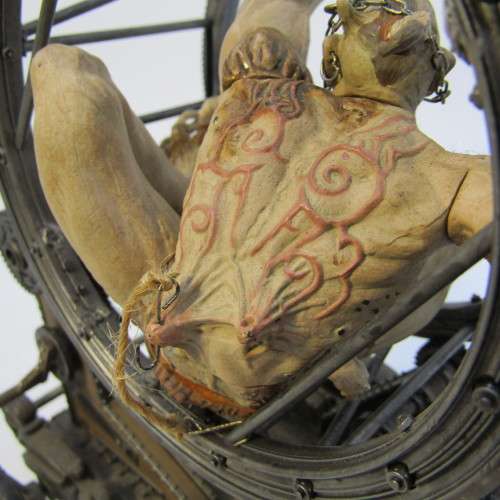 McFarlane Toys Infernal Parade Golem Elijah figurine - damaged