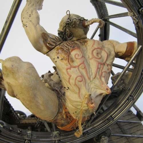 McFarlane Toys Infernal Parade Golem Elijah figurine - damaged