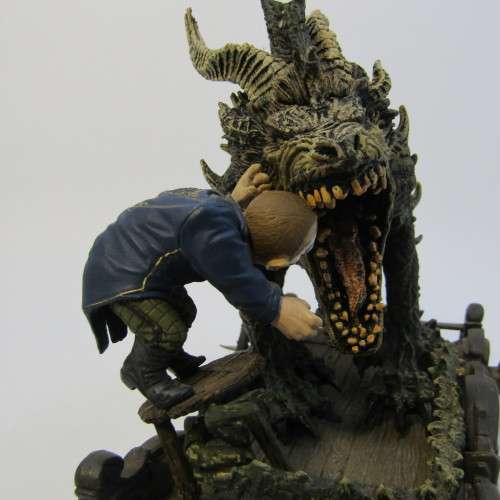 McFarlane Toys Infernal Parade Bleb and Heeler figurine - damaged