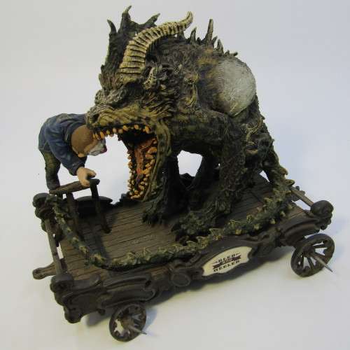 McFarlane Toys Infernal Parade Bleb and Heeler figurine - damaged