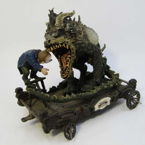 McFarlane Toys Infernal Parade Bleb and Heeler figurine - damaged