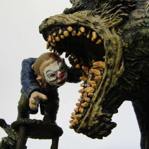 McFarlane Toys Infernal Parade Bleb and Heeler figurine - damaged