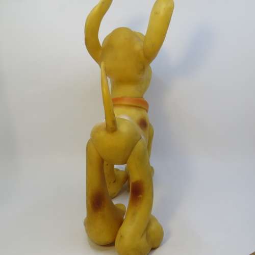 Vintage Walt Disney Pluto rubber toy doll