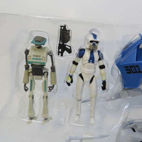 Hasbro Star Wars 501st Legion AT-RT with Arf trooper and TX-21 Tactical droid