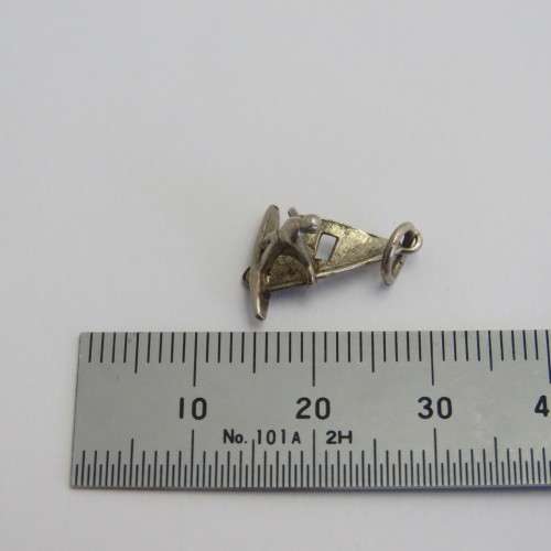 Silver charm windsurfer