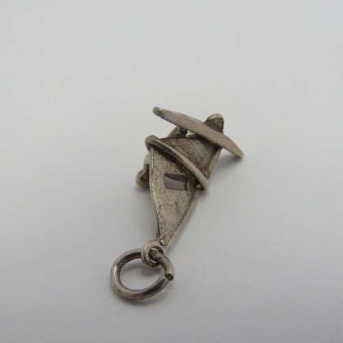 Silver charm windsurfer