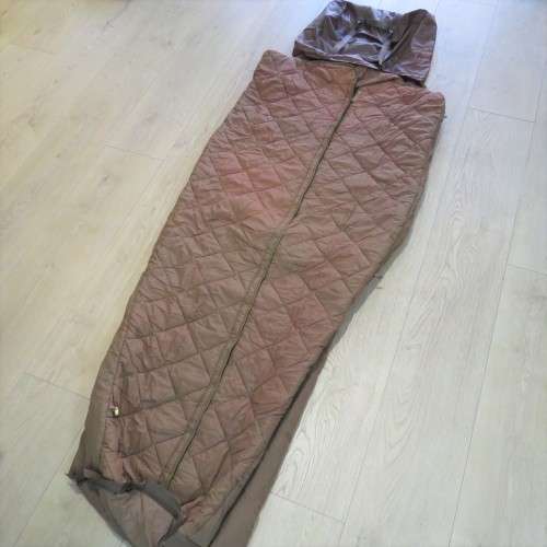SADF Parker wool sleeping bag - Size medium - Zip is working - 181 x 80 cm