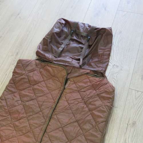 SADF Parker wool sleeping bag - Size medium - Zip is working - 181 x 80 cm