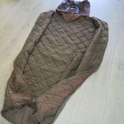 SADF Parker wool sleeping bag - Size medium - Zip is working - 181 x 80 cm
