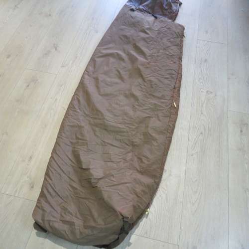 SADF Parker wool sleeping bag - Size medium - Zip is working - 181 x 80 cm