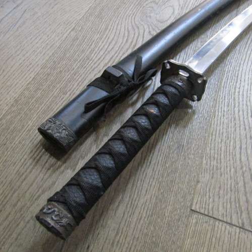 Vintage Samurai sword - replica - 80cm