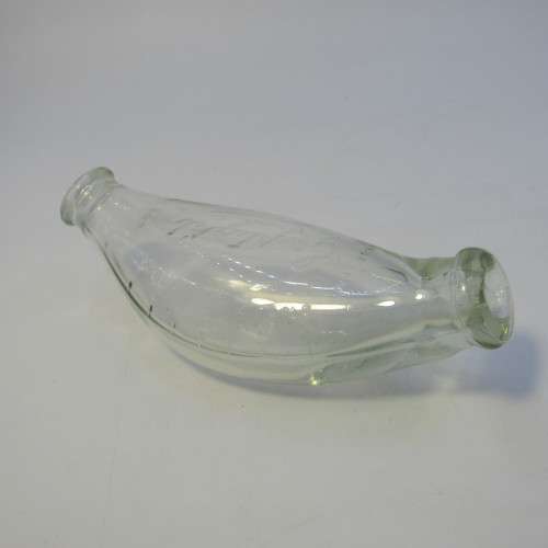 Antique Griptight baby feeding glass bottle