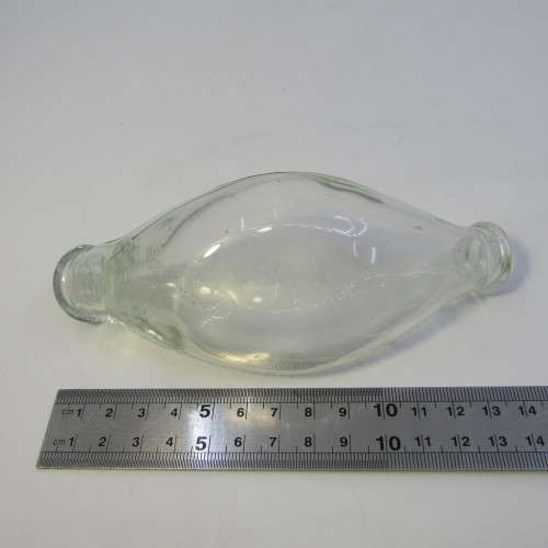 Antique Griptight baby feeding glass bottle