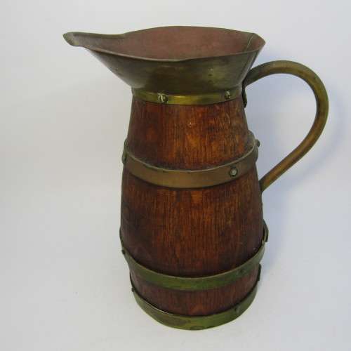 Vintage Viceroy brandy wooden jug