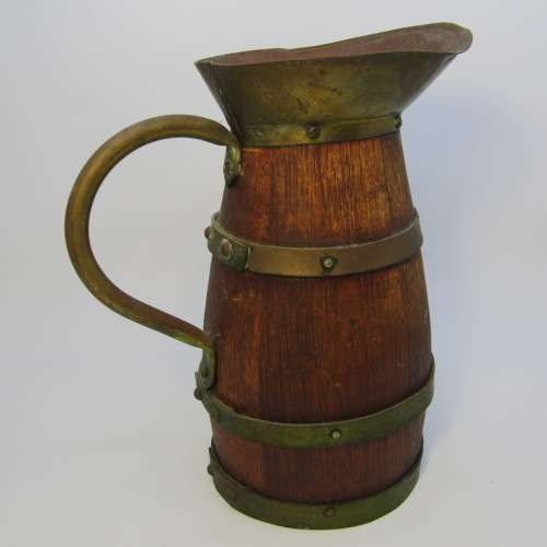 Vintage Viceroy brandy wooden jug