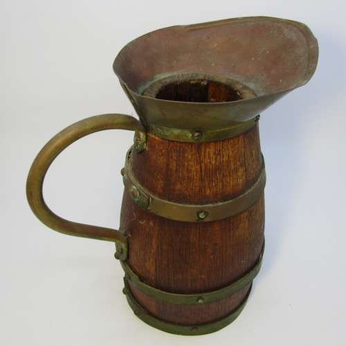 Vintage Viceroy brandy wooden jug