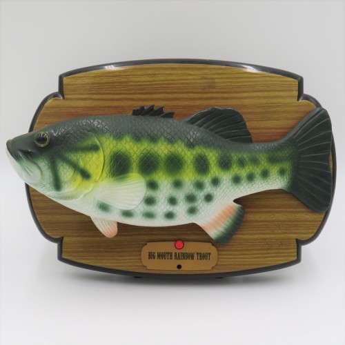 Big Mouth Rainbow Trout singing novelty fish - Working