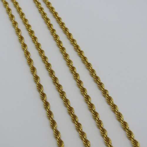 Beautiful 9kt gold chain necklace - Weight 8,8 g - Length 70 cm - Width 1,35 mm