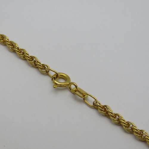 Beautiful 9kt gold chain necklace - Weight 8,8 g - Length 70 cm - Width 1,35 mm