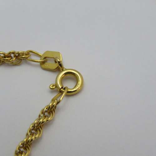 Beautiful 9kt gold chain necklace - Weight 8,8 g - Length 70 cm - Width 1,35 mm