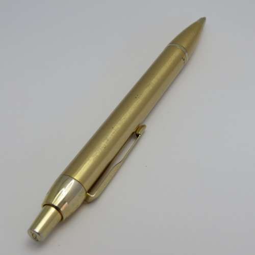 Gold coloured Parker ball point pen
