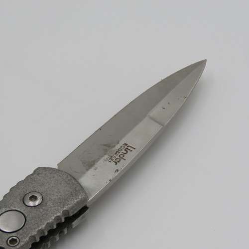 Lindner flick knife with aluminum handle