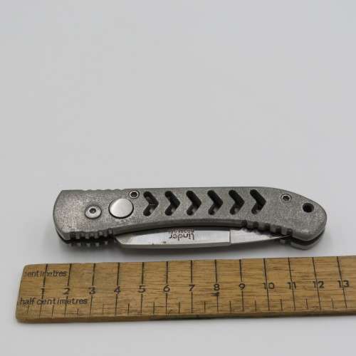 Lindner flick knife with aluminum handle