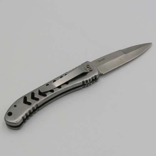 Lindner flick knife with aluminum handle