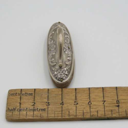 Sterling silver nail polisher - Hallmarked