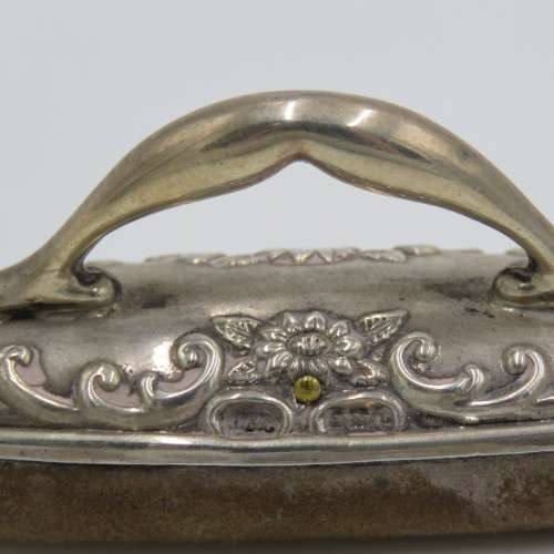 Sterling silver nail polisher - Hallmarked