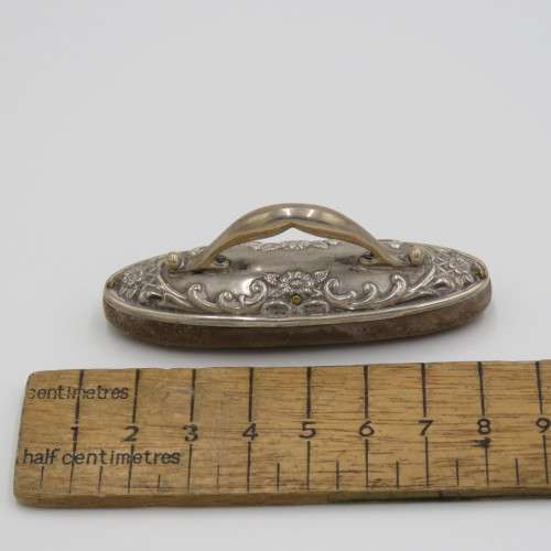 Sterling silver nail polisher - Hallmarked