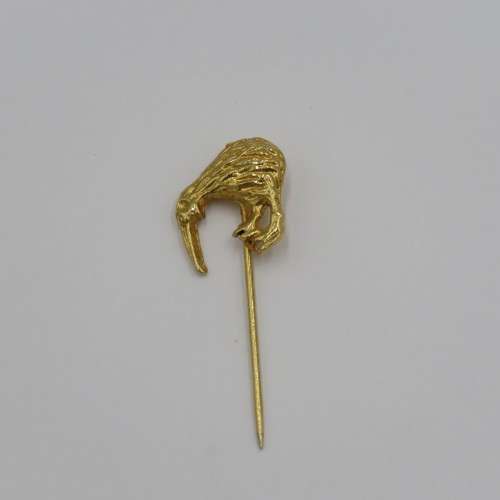 New Zealand Kiwi bird lapel stick pin badge