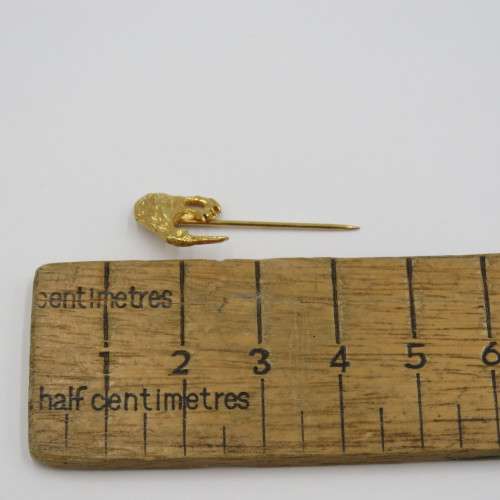 New Zealand Kiwi bird lapel stick pin badge