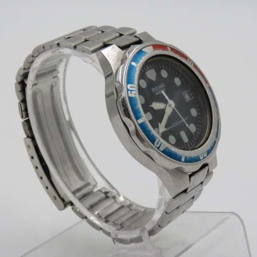 Pulsar Quartz Pepsi colors mens watch - Working - Color fading