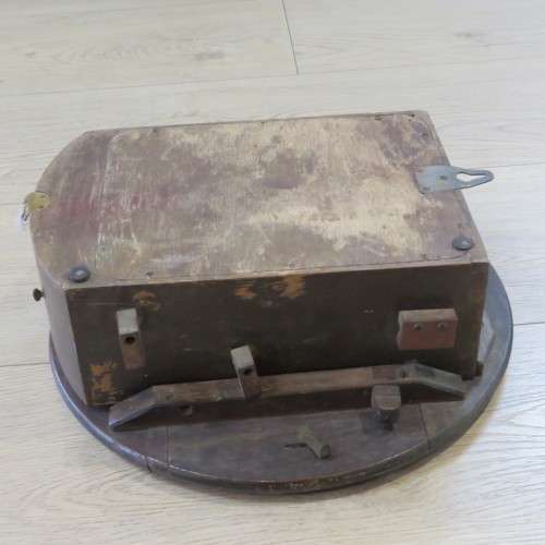 Antique Station clock for spares - Not working - Clock 38 x 38 cm - Face 30,5 x 30,5 cm