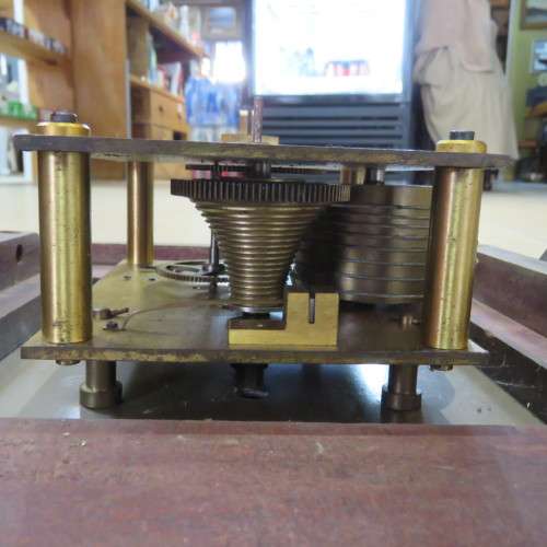 Antique Station clock for spares - Not working - Clock 38 x 38 cm - Face 30,5 x 30,5 cm